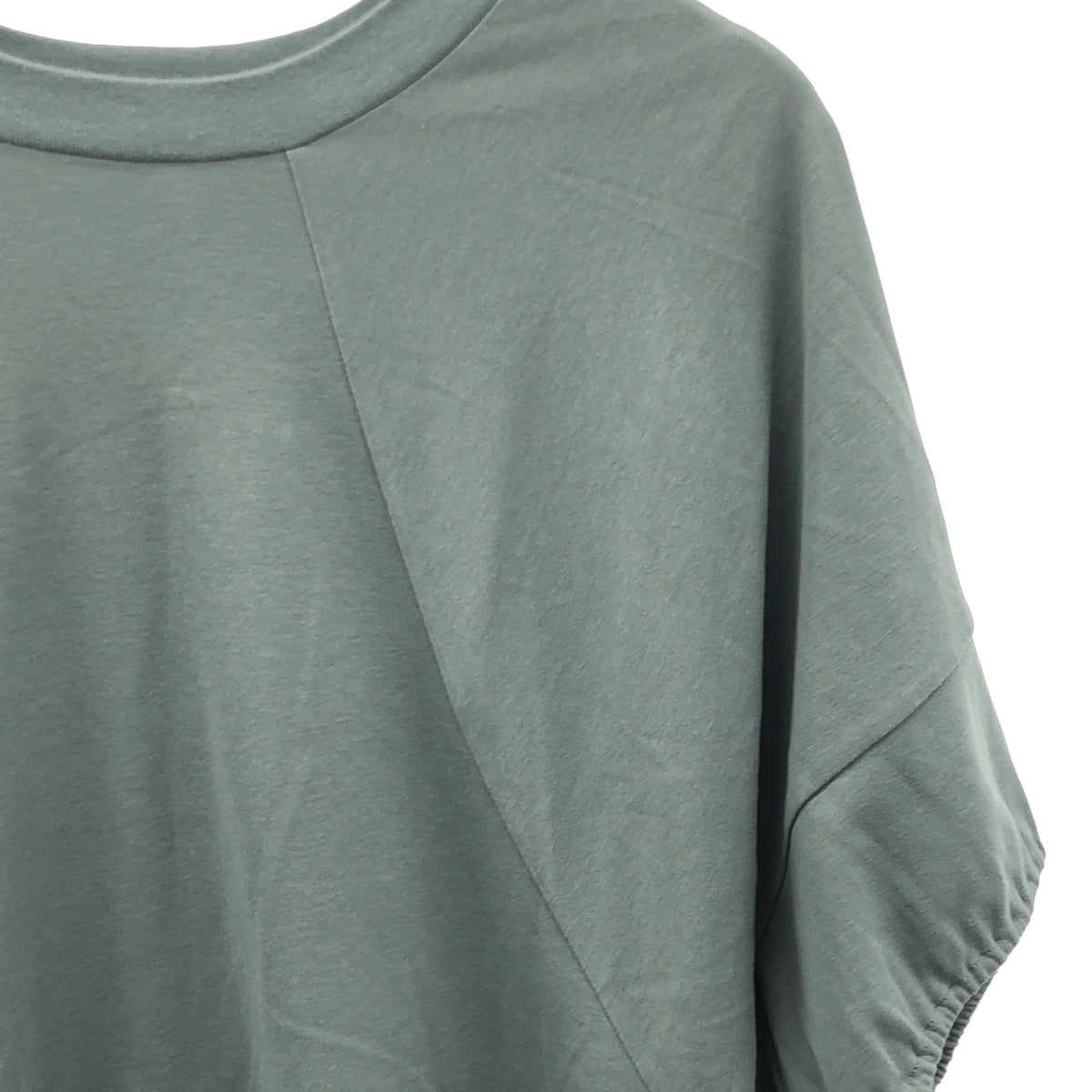 mina perhonen / mina perhonen | 2024ss | dry breeze dolman sleeve cut and sew | 36 | blue gray | women's