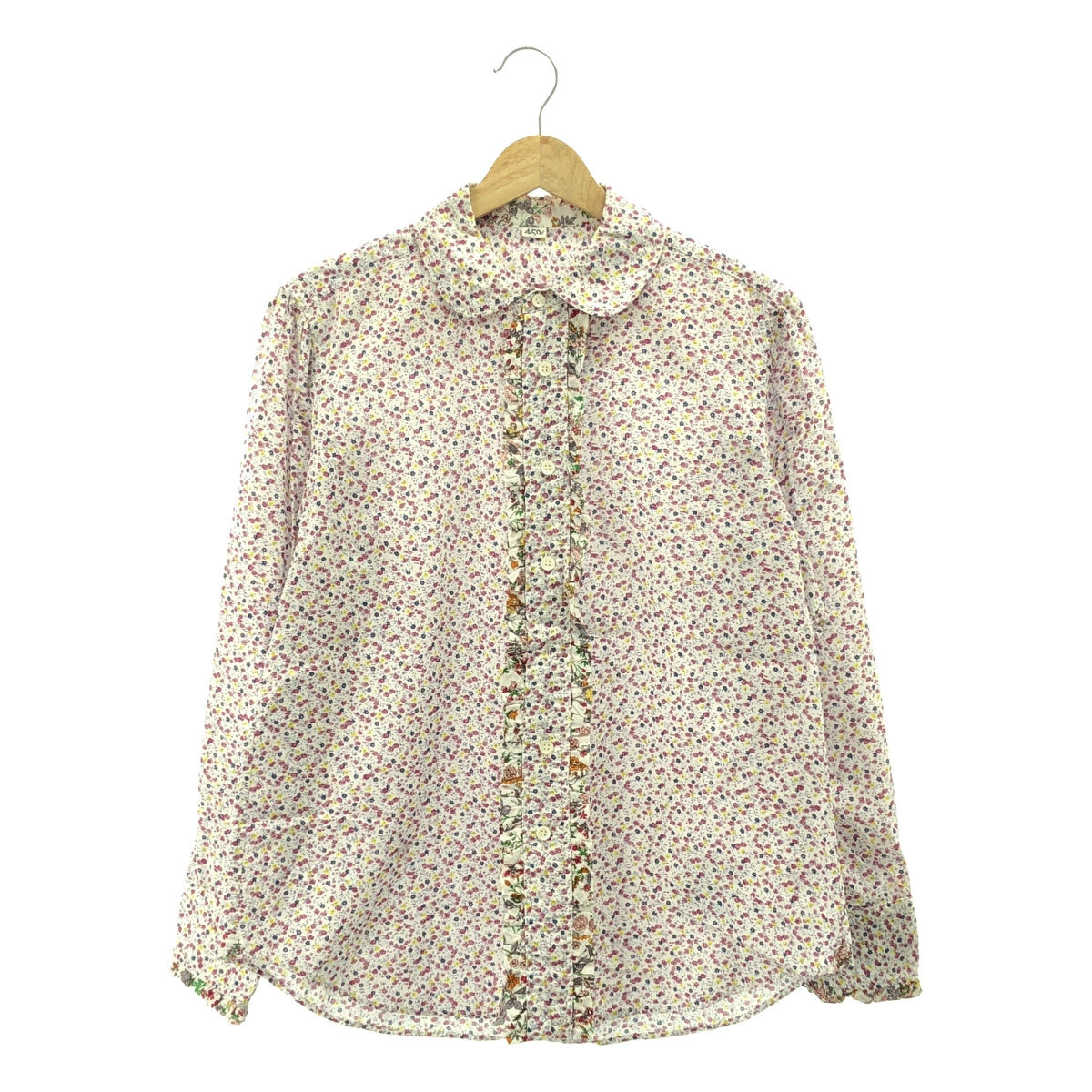 45r / 포티파이브아르 | 인도카디 플로럴 프릴 셔츠 | 2 | 여성