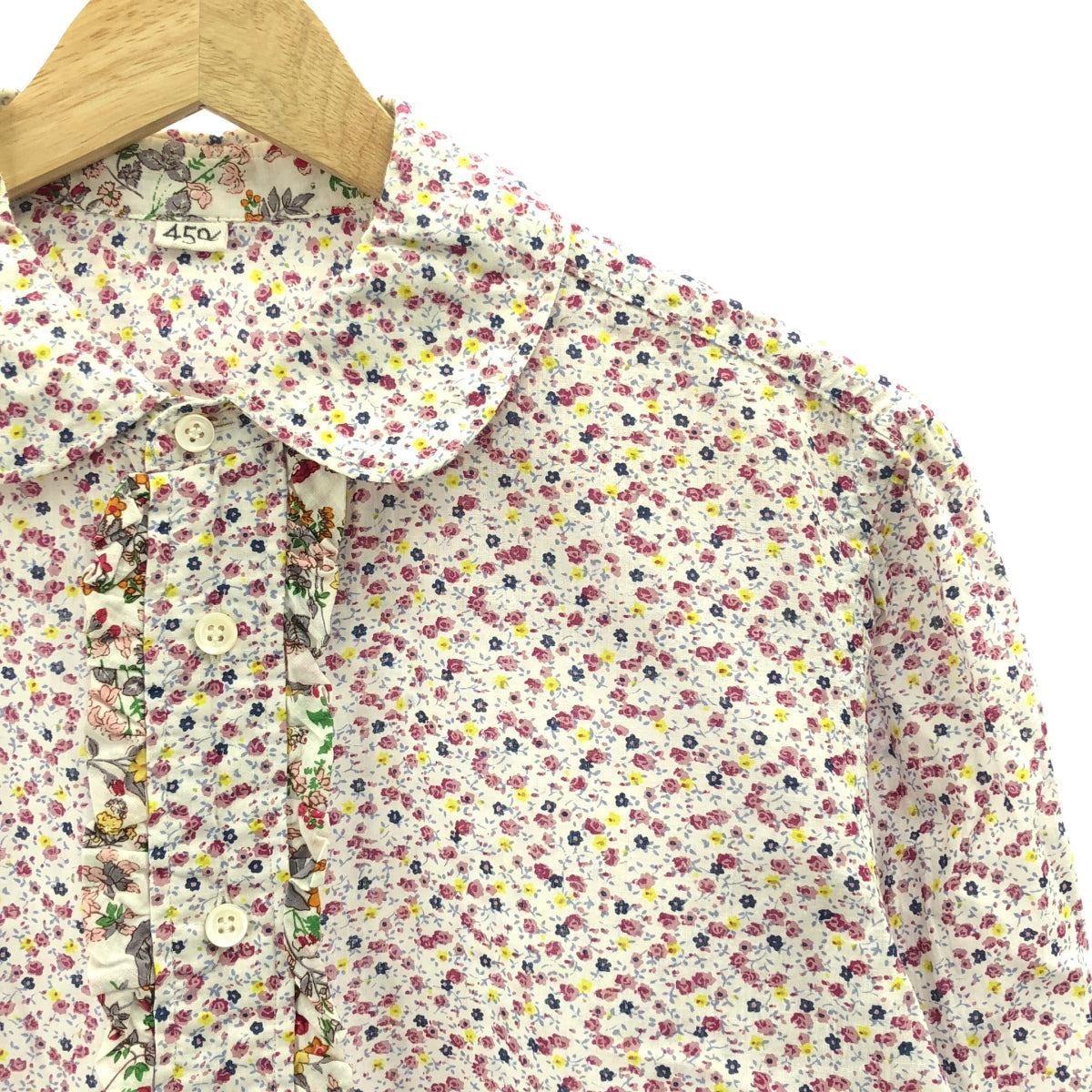 45r / 포티파이브아르 | 인도카디 플로럴 프릴 셔츠 | 2 | 여성