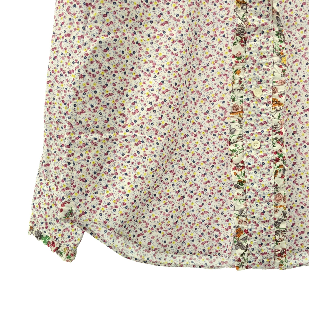 45r / 포티파이브아르 | 인도카디 플로럴 프릴 셔츠 | 2 | 여성