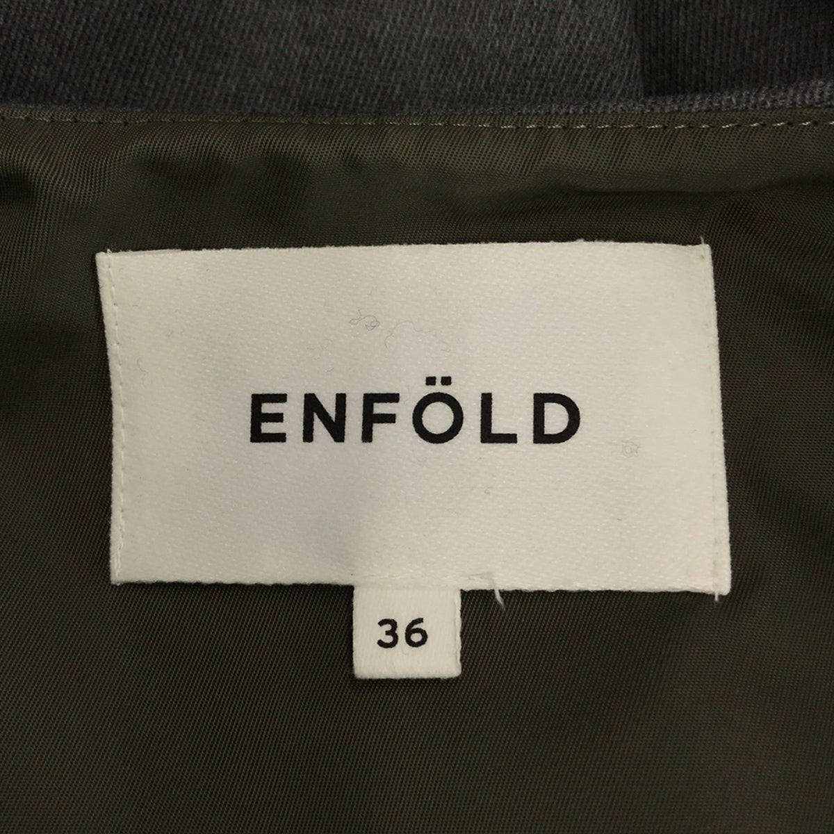 ENFOLD / エンフォルド | 2020AW | ナイロンツイル Mix Fabric コート | 36 | レディース