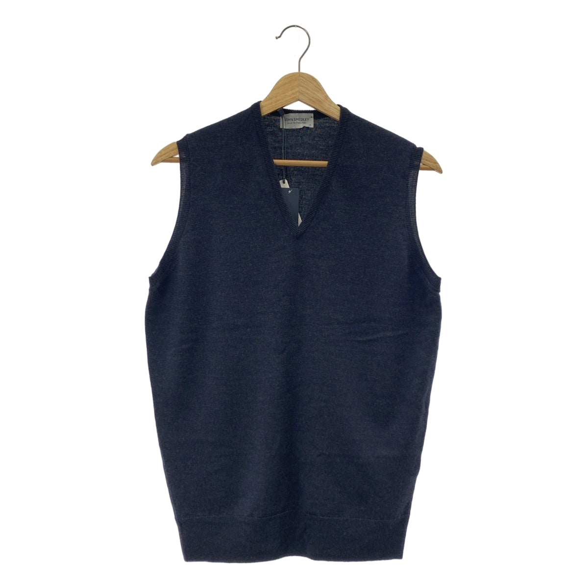 JOHN SMEDLEY / 존스 메들리 | 메리노 울 하이 게이지 V 넥 니트 | M |