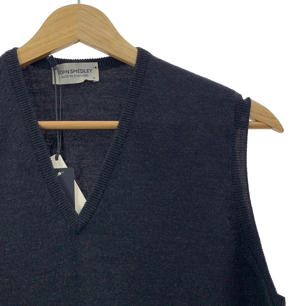 JOHN SMEDLEY / 존스 메들리 | 메리노 울 하이 게이지 V 넥 니트 | M |