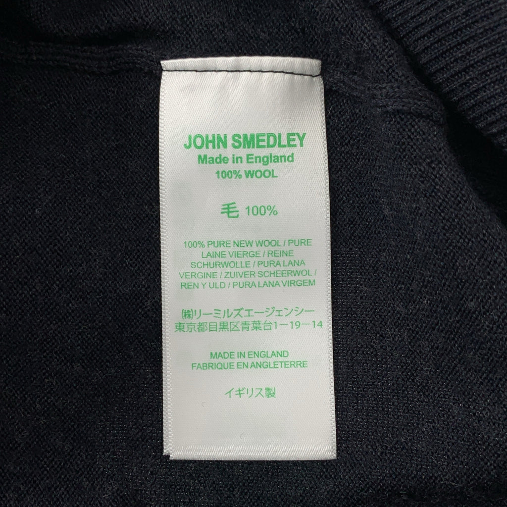 JOHN SMEDLEY / 존스 메들리 | 메리노 울 하이 게이지 V 넥 니트 | M |