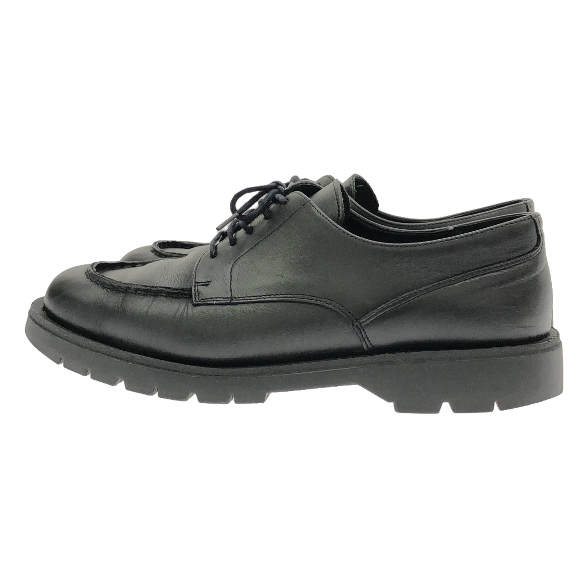 KLEMAN / Clement | FRODAN U-tip leather shoes | 42 | Black | Men's