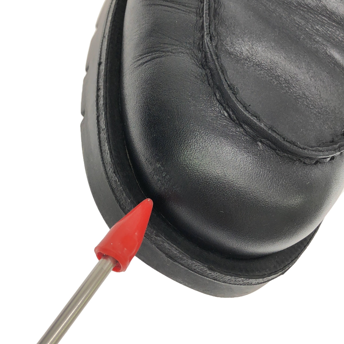 KLEMAN / Clement | FRODAN U-tip leather shoes | 42 | Black | Men's