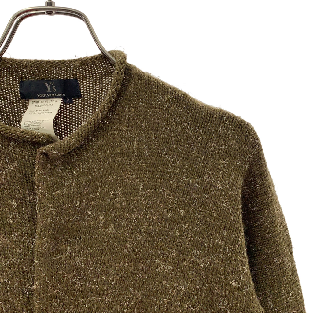 Y's / Y's Yohji Yamamoto | 羊毛按扣開襟衫 | 3號 | 女款