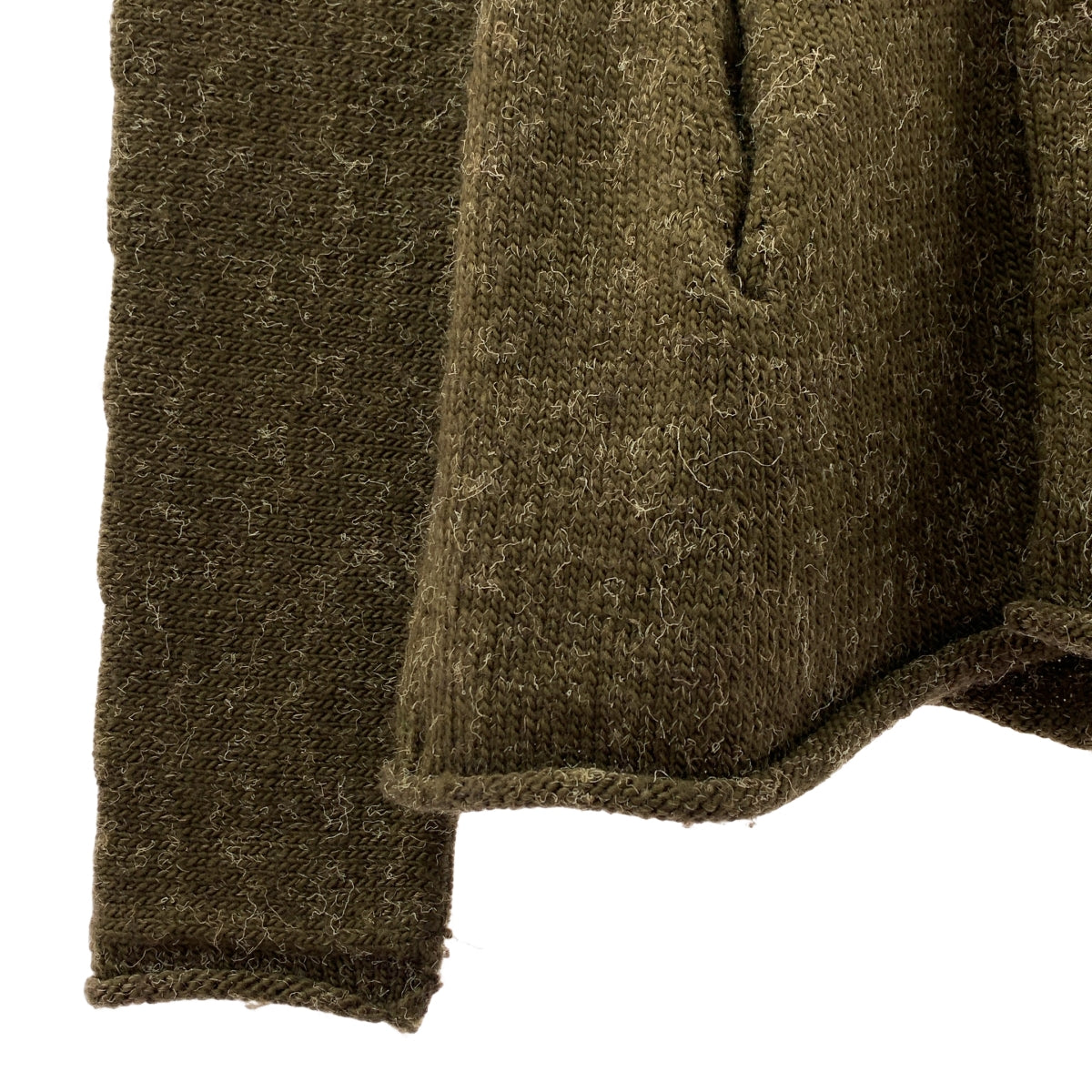 Y's / ワイズヨウジヤマモト | ウール スナップボタン カーディガン | 3 | レディース