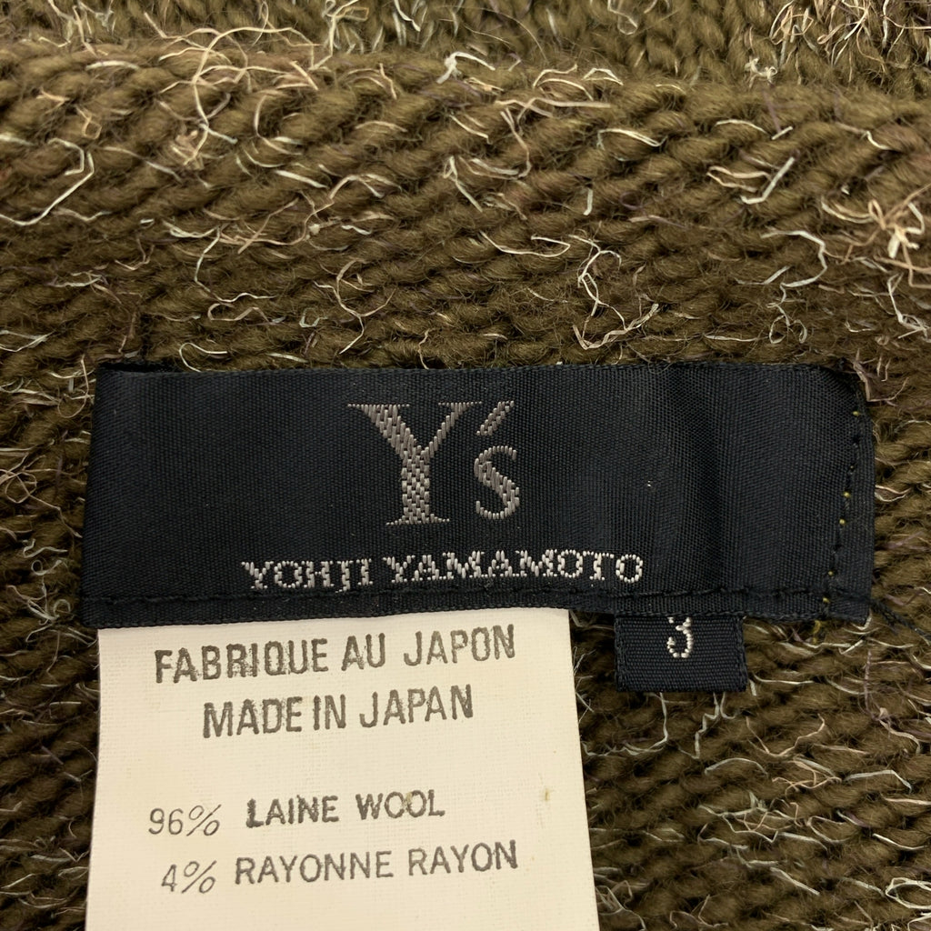 Y's / Y's Yohji Yamamoto | 羊毛按扣開襟衫 | 3號 | 女款