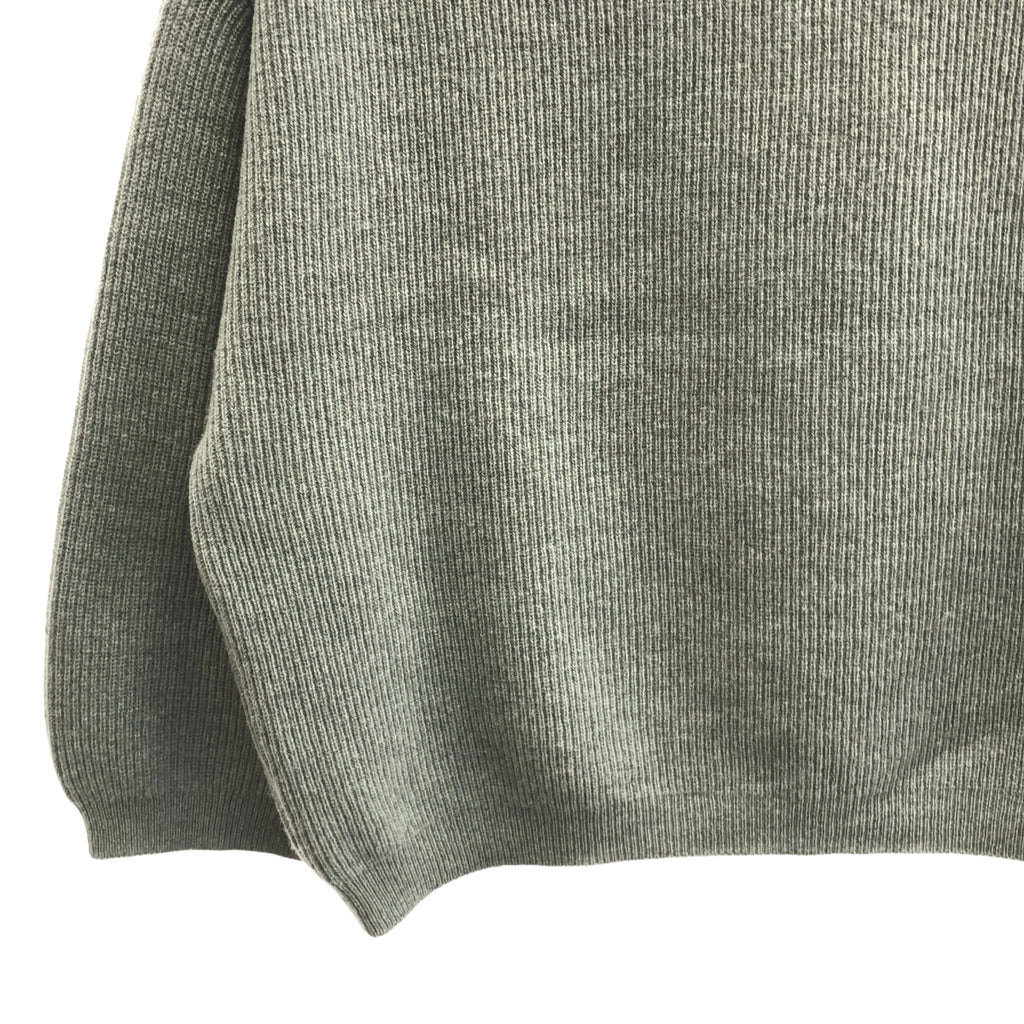 MARGARET HOWELL / マーガレットハウエル | MERINO CASHMERE ウール カシミヤ混 プルオーバー ニット | 2 | グレー | レディース