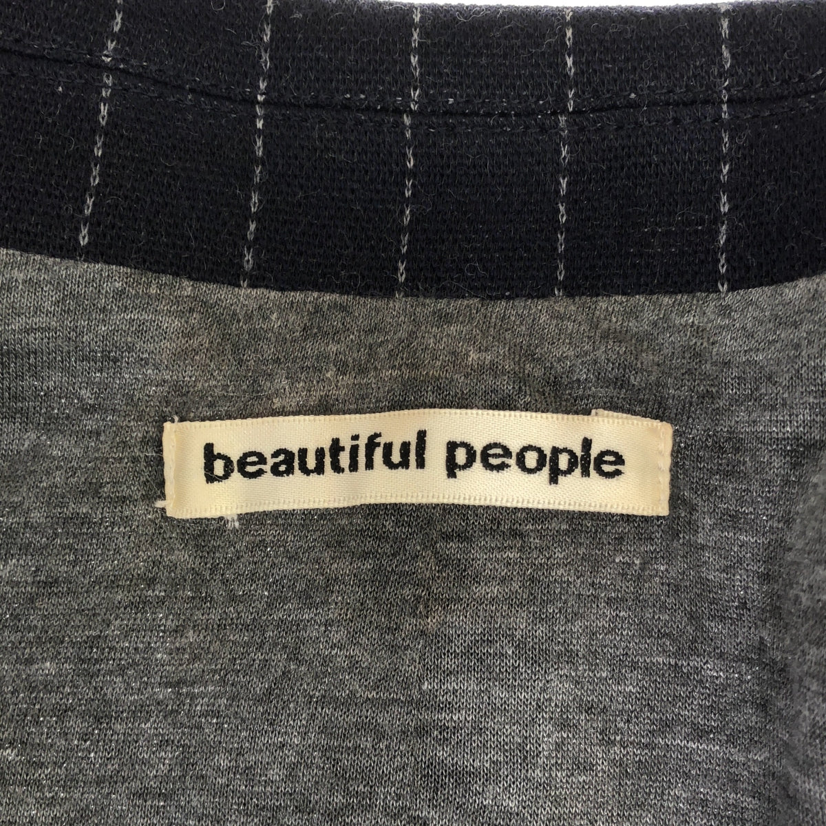 beautiful people | Logo button single-breasted jacket / fully lined | 150 | Women's