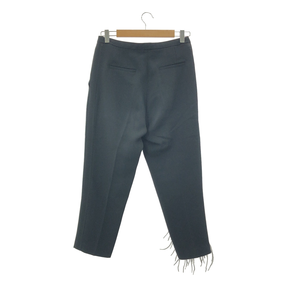 N°21 / ヌメロヴェントゥーノ | スパンコール フェザー テーパード パンツ | 38 | レディース