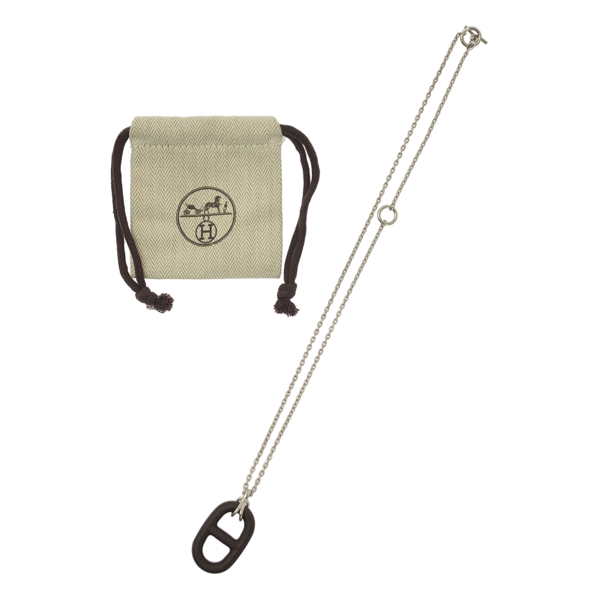 愛馬仕 | Chaine d'Ancre Vulcanium 項鍊| SHOPBOP