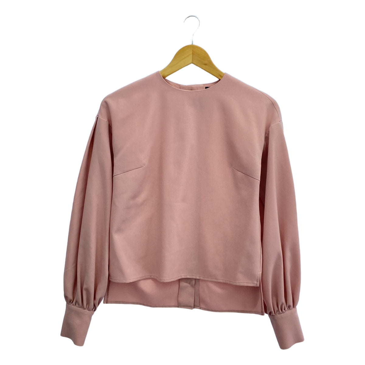 [狀況良好] 及川真理子的 TSURU |泡泡袖後背開襟襯衫 | F |粉紅色 |女性的