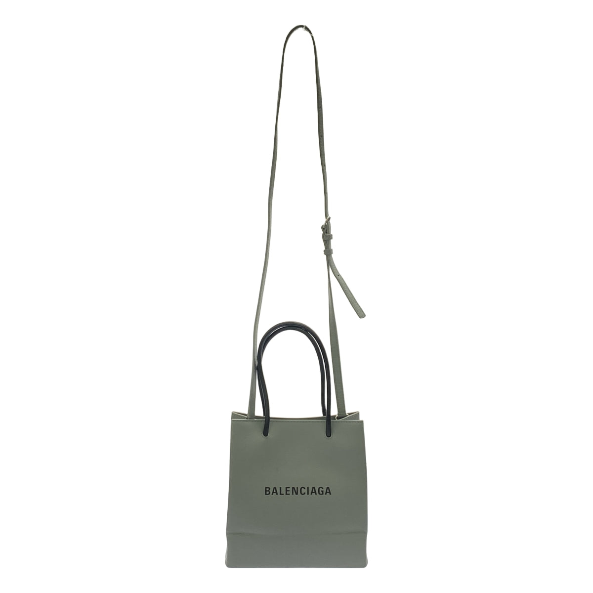 BALENCIAGA / バレンシアガ | SHOPPING TOTE XXS ショッピング トート バッグ | グレー | レディース