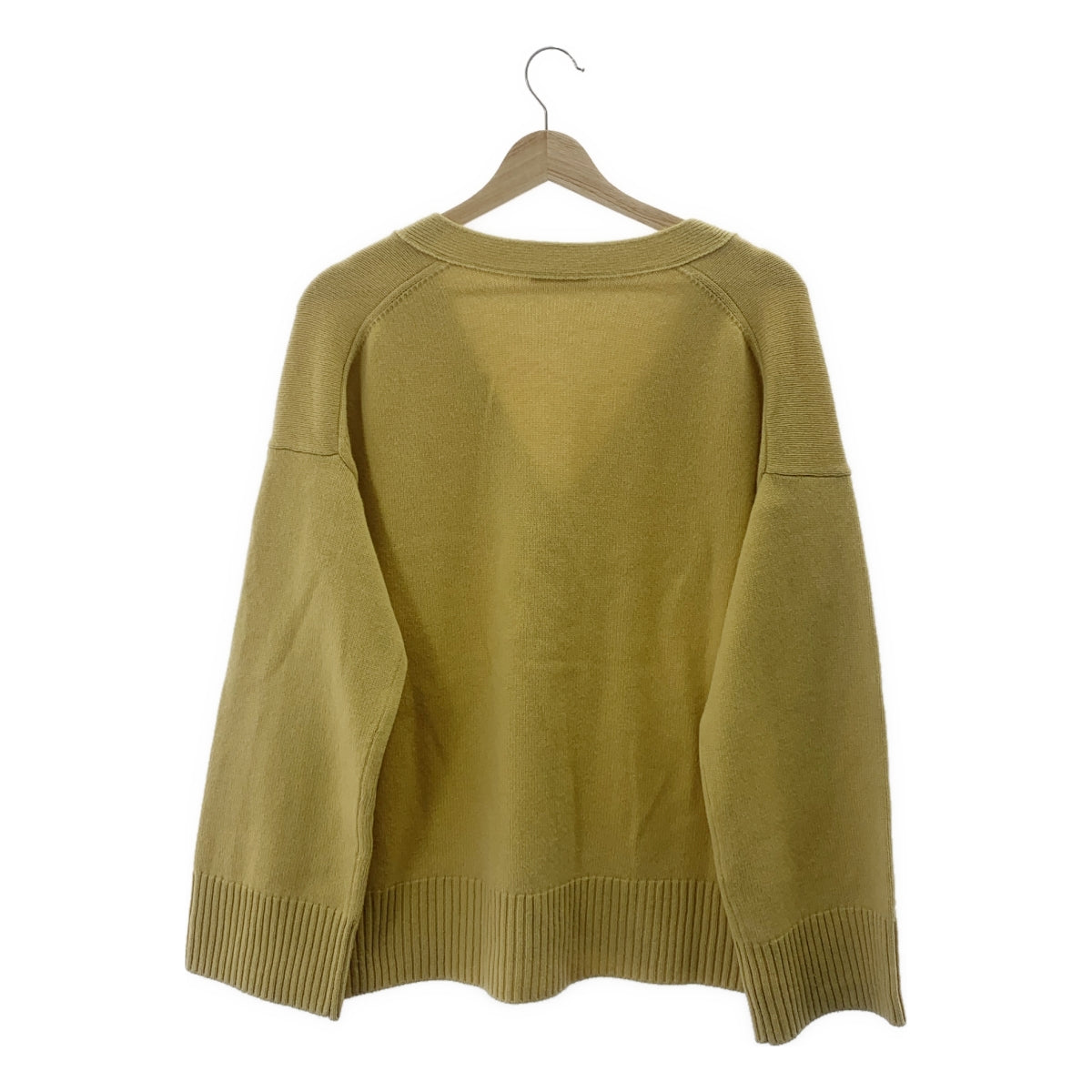 Deuxieme Classe / 두지엠 클래스 | 2024AW | Charlotte 캐시미어 혼합 V 넥 가디건 | 옐로우 계 |