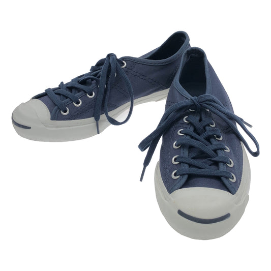 【美品】  CONVERSE / コンバース | JACK PURCELL JP HELEN OX SNEAKERS / ステッチワーク スニーカー | 21.5 | Navy | レディース