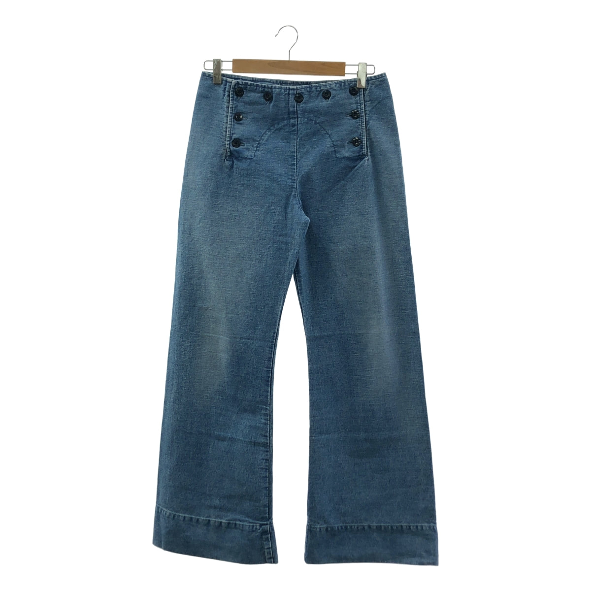 NOWOS / 노워스 | Denim marine pants 데님 마린 팬츠 | M | 여성