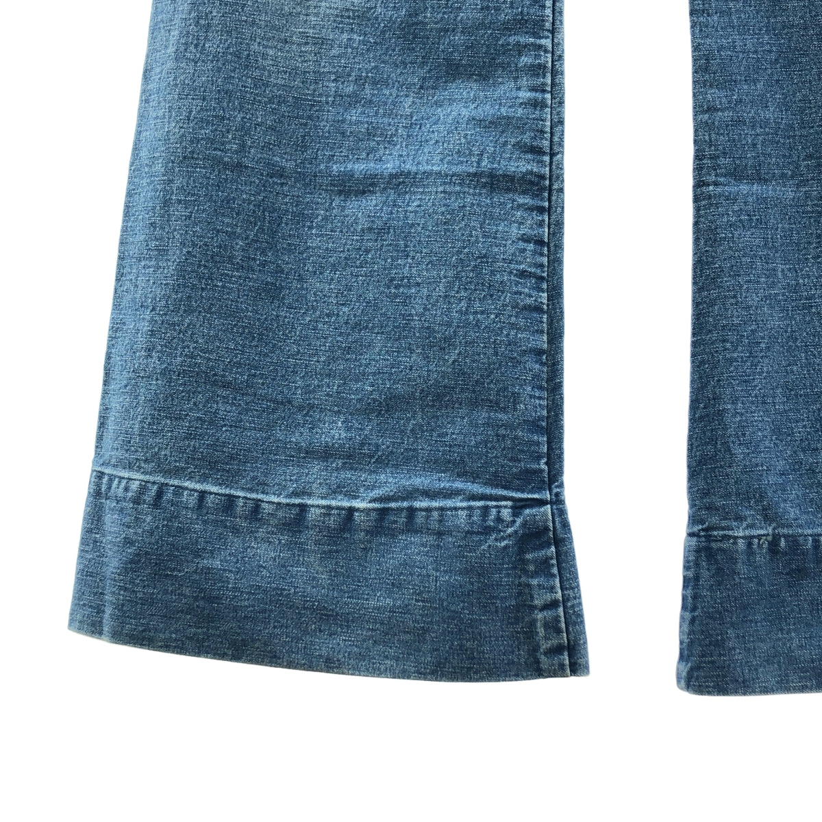 NOWOS / 노워스 | Denim marine pants 데님 마린 팬츠 | M | 여성