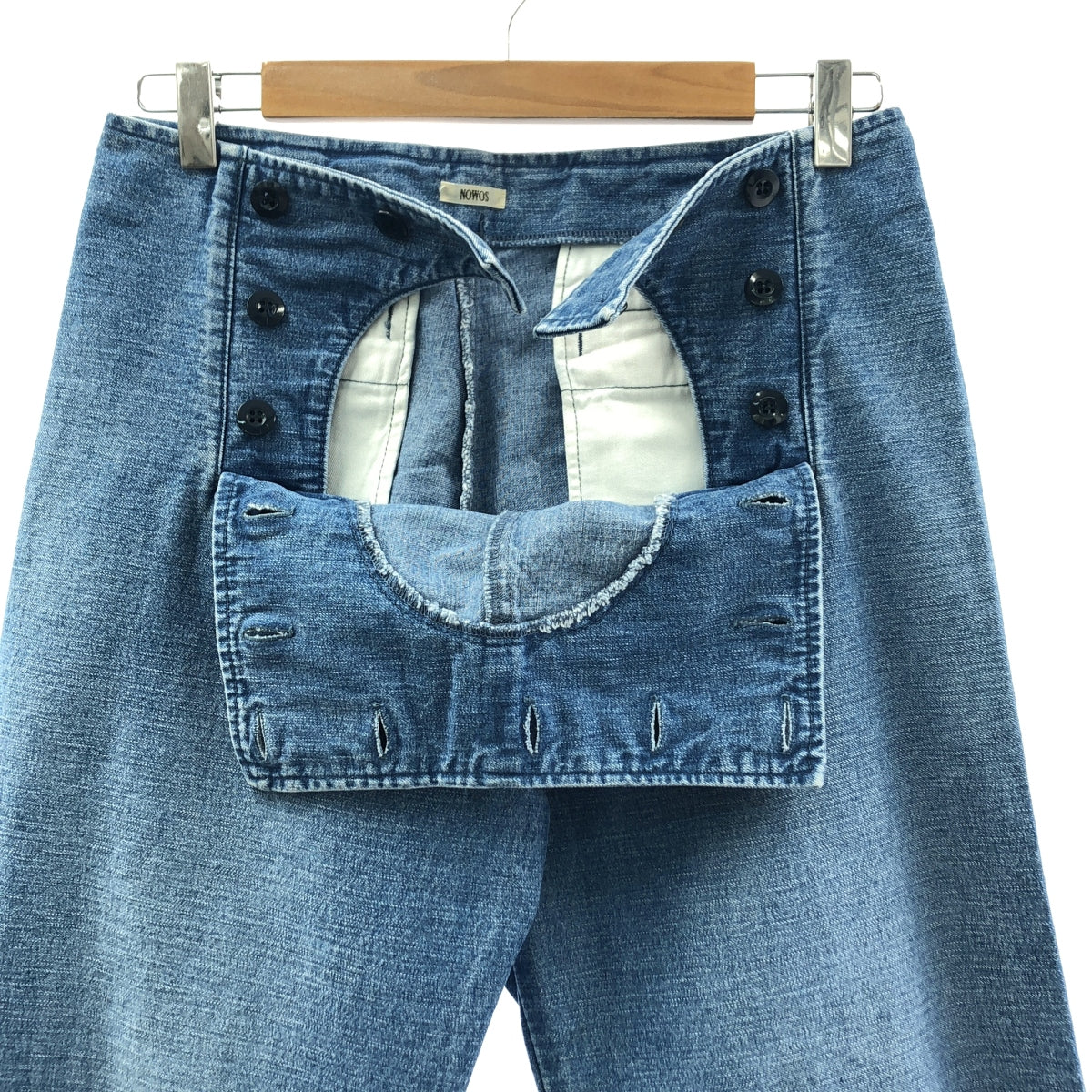 NOWOS / 노워스 | Denim marine pants 데님 마린 팬츠 | M | 여성