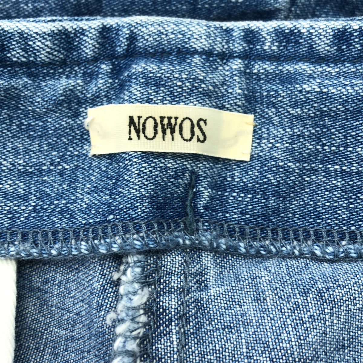 【美品】  NOWOS / ノーウォス | Denim marine pants デニム マリン パンツ | M | インディゴ | レディース