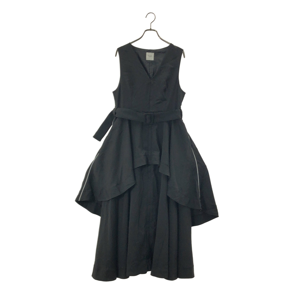 Re:poris | 路易絲女士連身裙 | 繫帶無袖連身裙 | 有襯裡 | 女裝