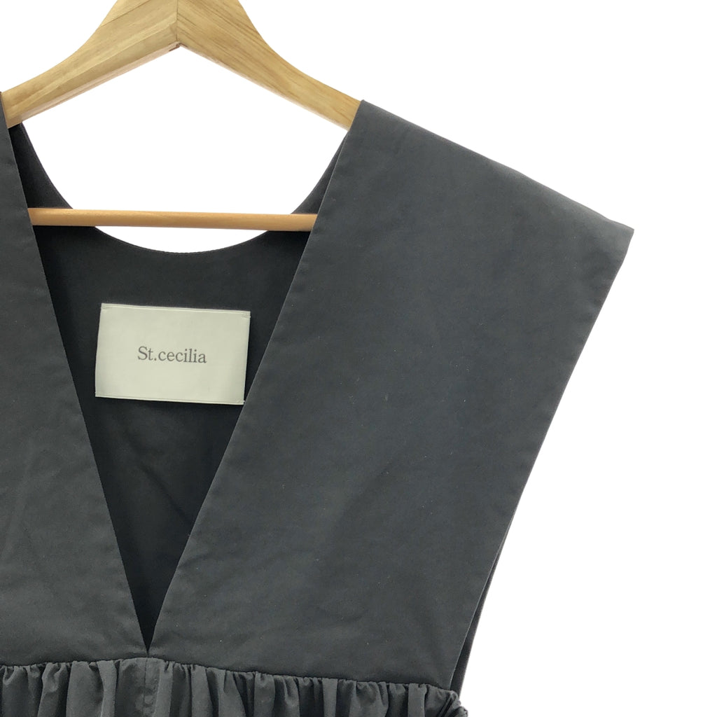 St. Cecilia | 褶皺寬鬆無袖襯衫 | F 碼 | 女款