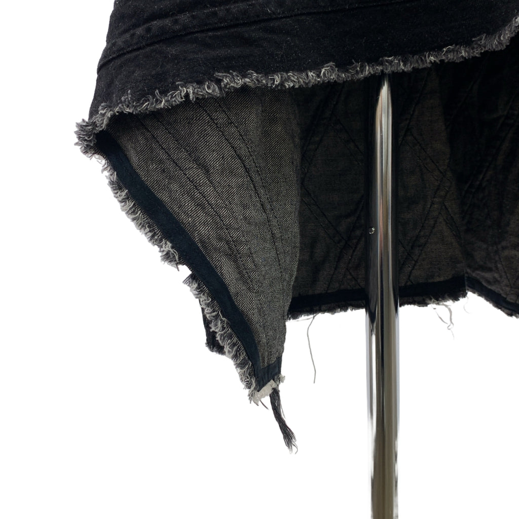 JUNYA WATANABE COMME des GARCONS / 준야 와타나베 | 2017SS | denim / 코튼 린넨 재구성 민소매 원피스 | XS |