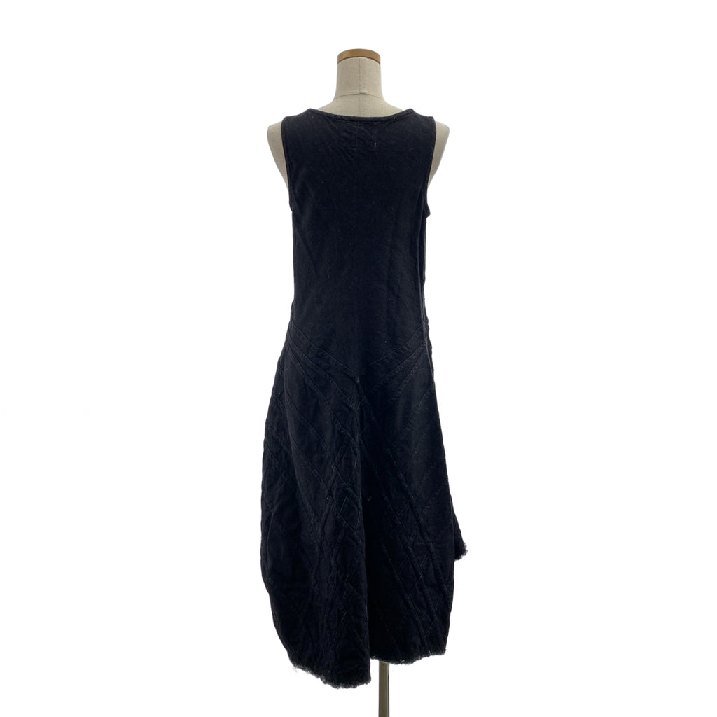 JUNYA WATANABE COMME des GARCONS / 준야 와타나베 | 2017SS | denim / 코튼 린넨 재구성 민소매 원피스 | XS |