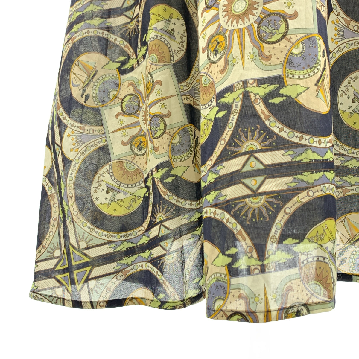 TORY BURCH | 全身印花襯衫套頭洋裝 | S 碼 | 女款