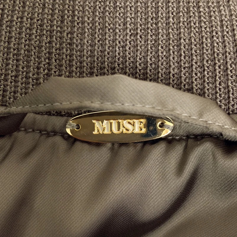 【新品】  Deuxieme Classe / ドゥーズィエムクラス | 2026SS | BIO SILK MA1 シルクツイル ブルゾン ジャケット | F | ベージュ | レディース