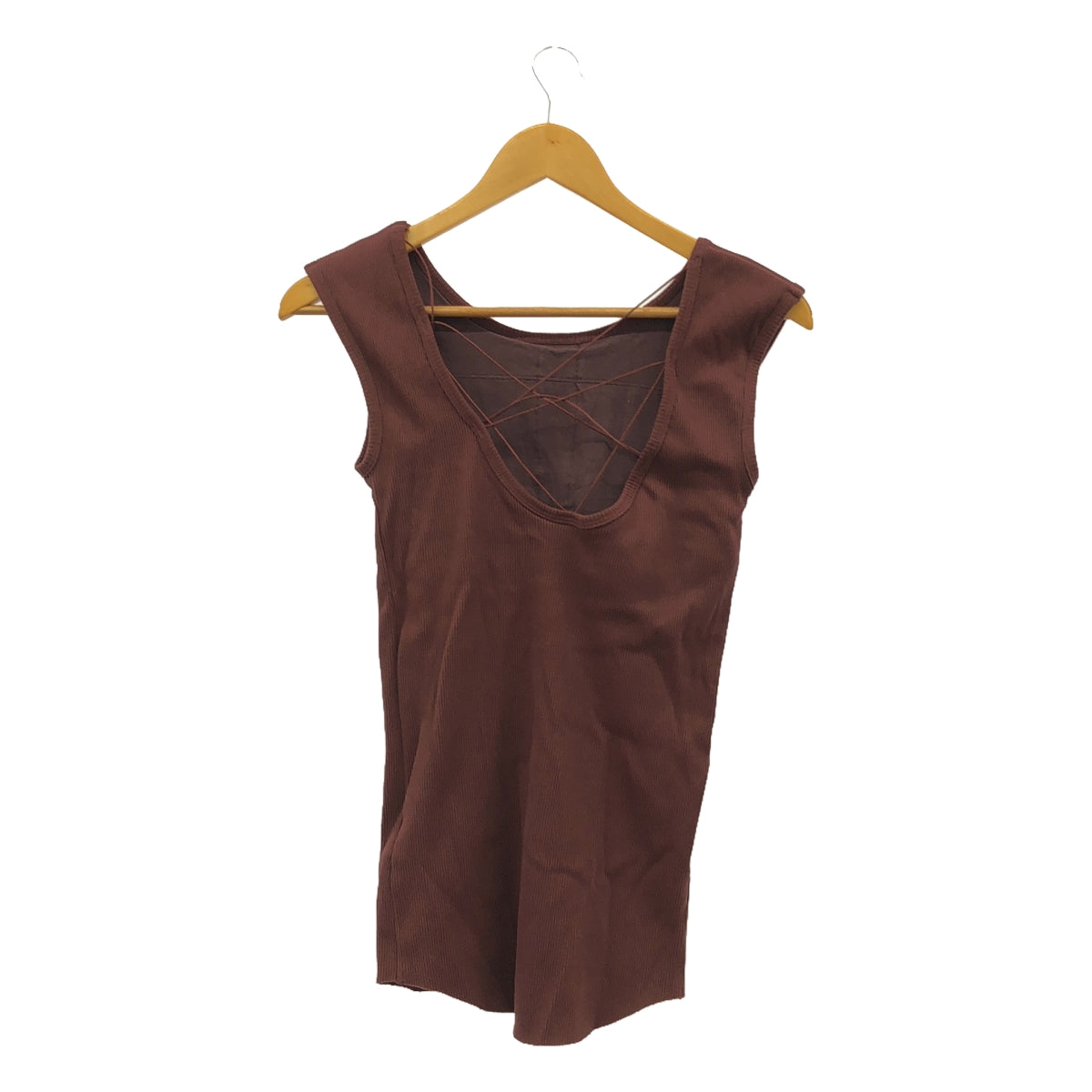 Spick and Span | 2022SS | Loro Ayatori Nosleeve Tank Top | F | Women's