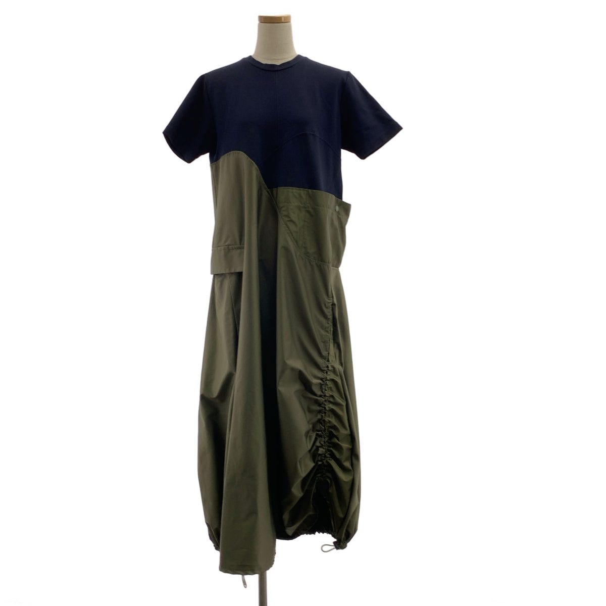 UN3D / アンスリード | POCKET DOCKING DRAWSTRING OP / ポケットドッキングドローストリング ワンピース | 38 | レディース