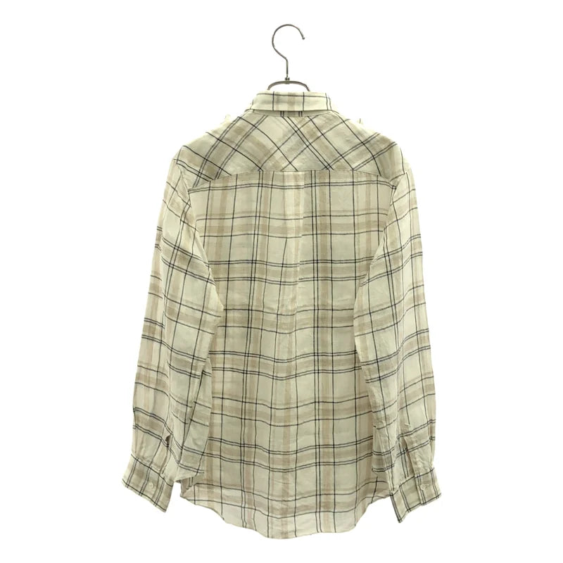 KEITA MARUYAMA / ケイタマルヤマ | フリル装飾 オーバーシルエット シャツ ブラウス | 1 | レディース