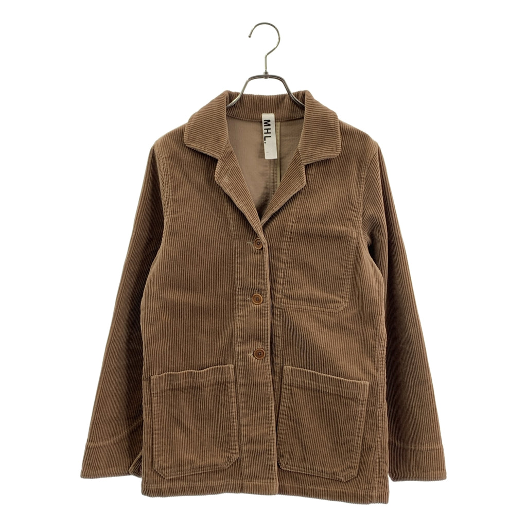 MHL. / エムエイチエルマーガレットハウエル | コーデュロイカバーオールジャケット | 1 | レディース