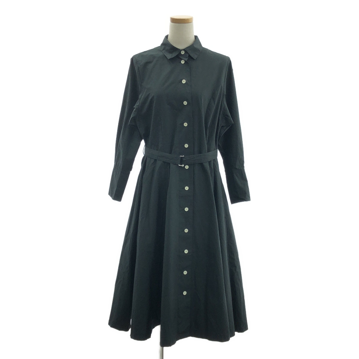 foufou / foufou | THE DRESS #13 襯衫領帶洋裝 / 襯衫領帶洋裝 | 0 | 黑色 | 女款