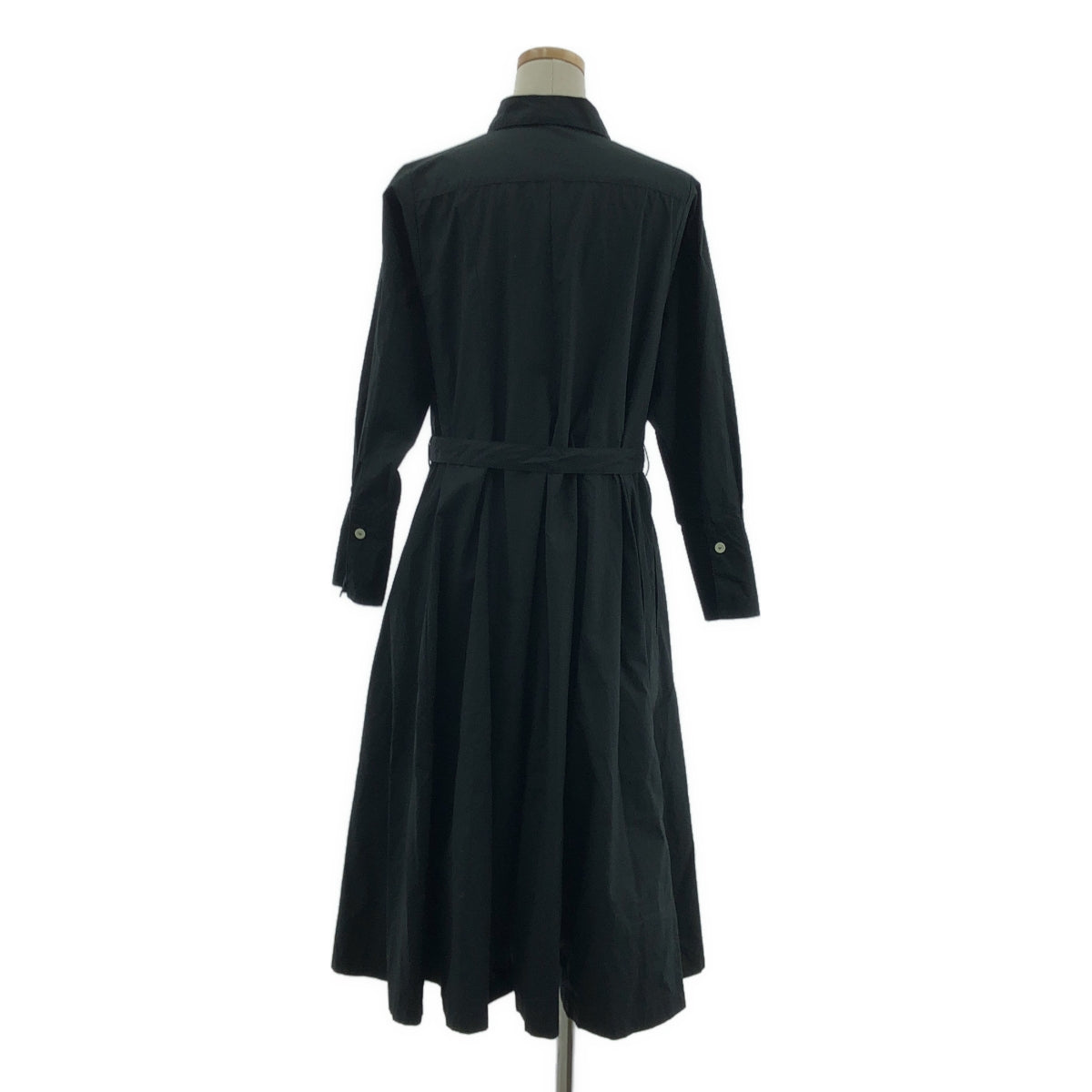 foufou / foufou | THE DRESS #13 襯衫領帶洋裝 / 襯衫領帶洋裝 | 0 | 黑色 | 女款