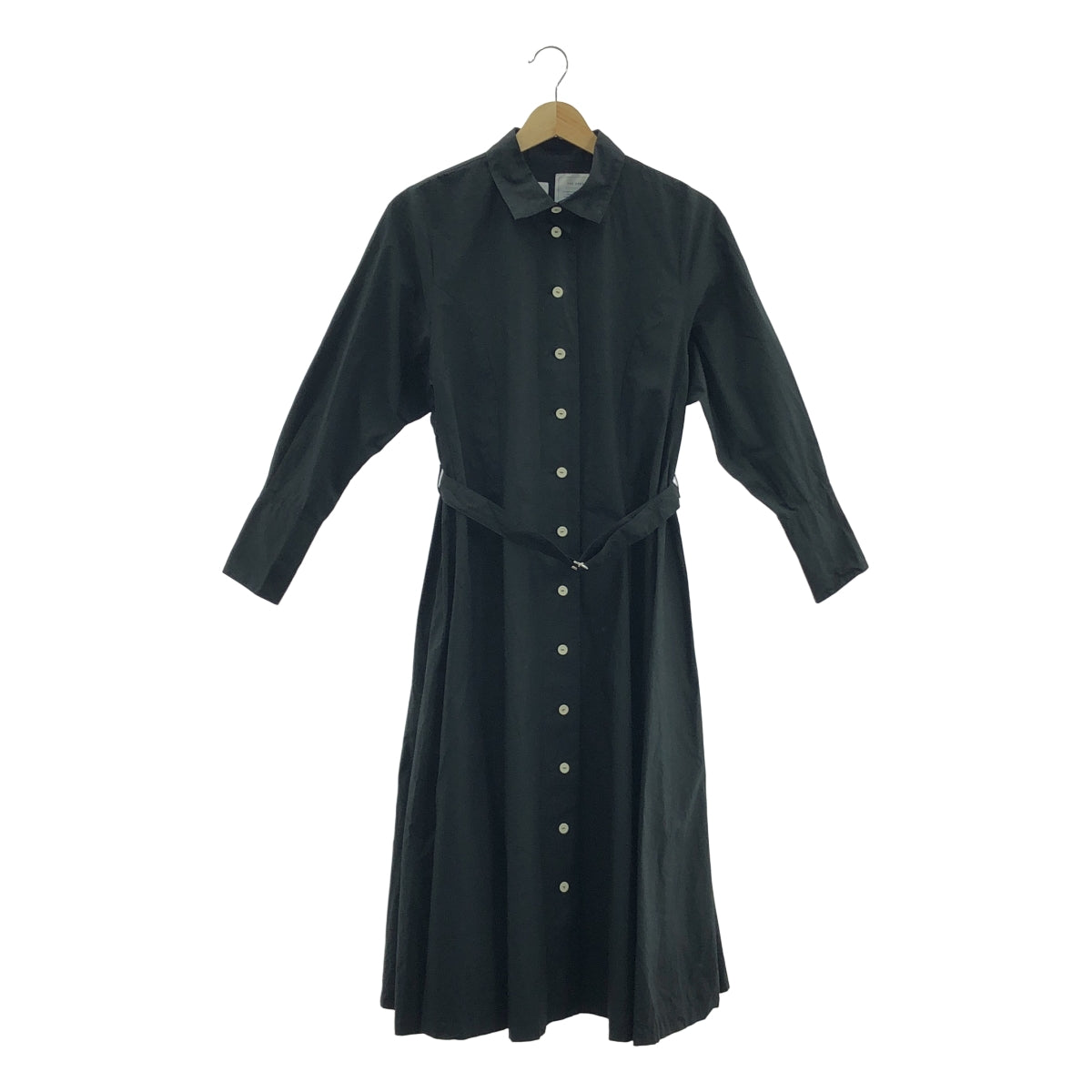 foufou / foufou | THE DRESS #13 襯衫領帶洋裝 / 襯衫領帶洋裝 | 0 | 黑色 | 女款