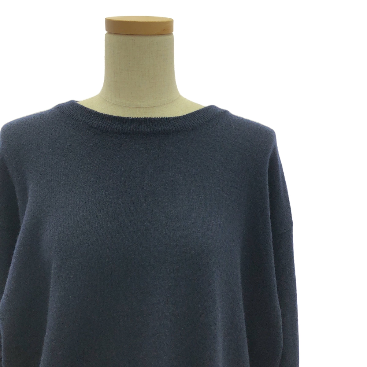 Maison Margiela | 羊絨混紡 12 針露指手套針織洋裝 | XS | 海軍藍 | 女款