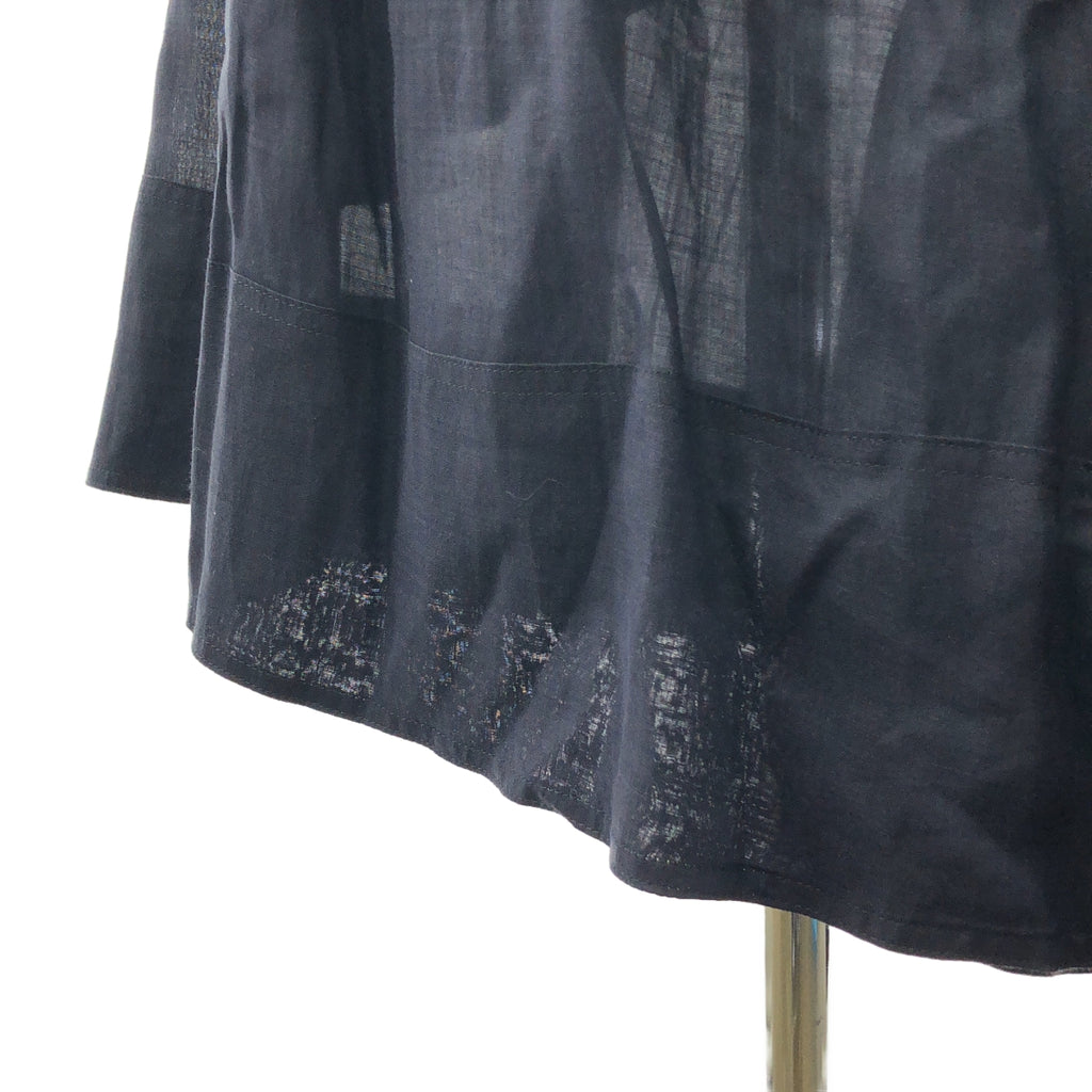 MADISON BLUE / マディソンブルー | 2022SS | TUCK VOLUME SKIRT RAMIE / バックジップ ボリューム スカート / 裏地付き | 01（S) | レディース