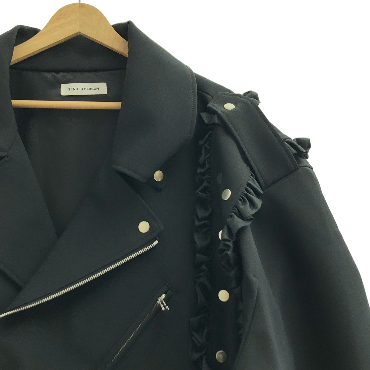 TENDER PERSON 袖なしジャケット 美品】 TENDER PERSON / テンダーパーソン | FRIL RAIDERS ライダース