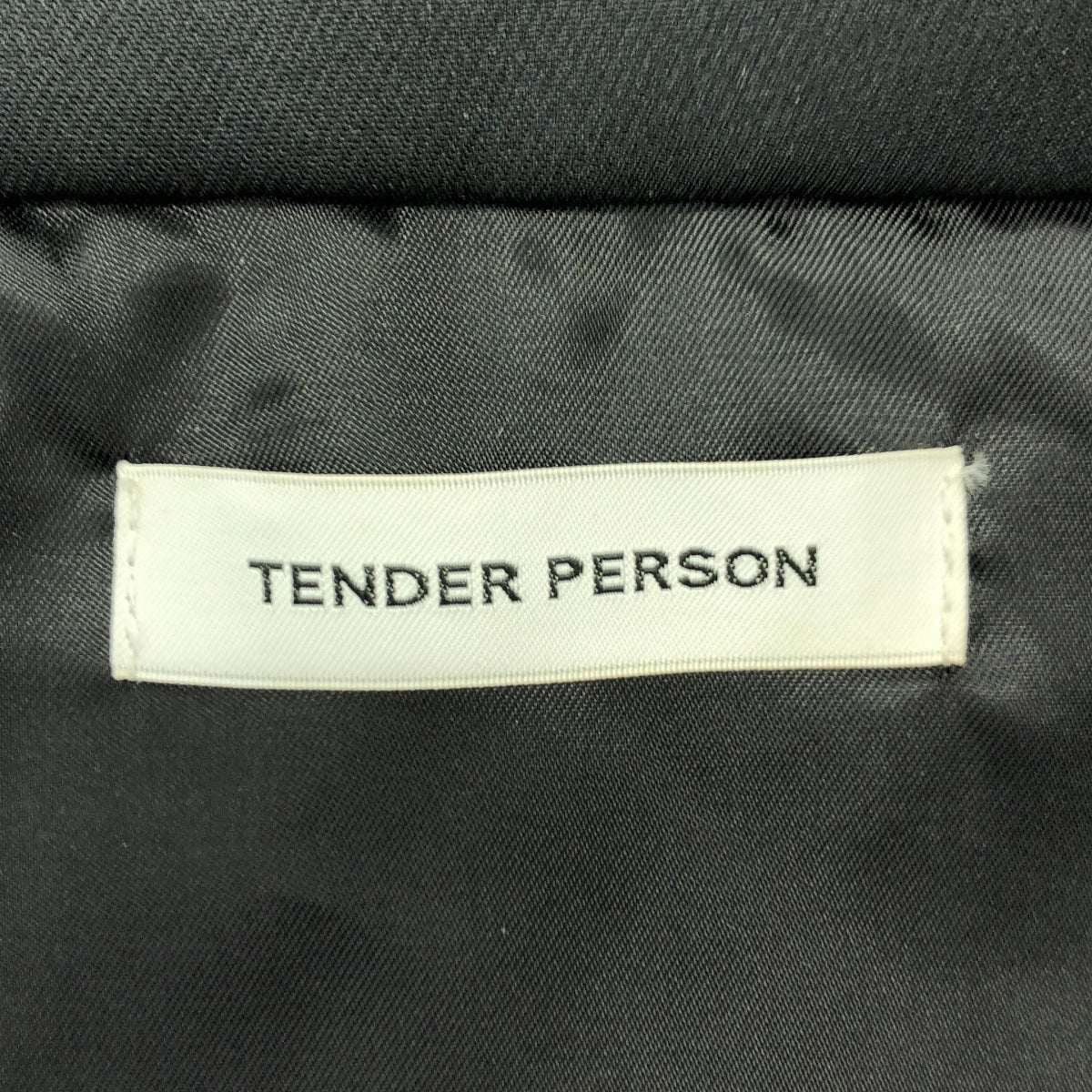 TENDER PERSON / テンダーパーソン | FRIL RAIDERS ライダース ジャケット | 00 | メンズ