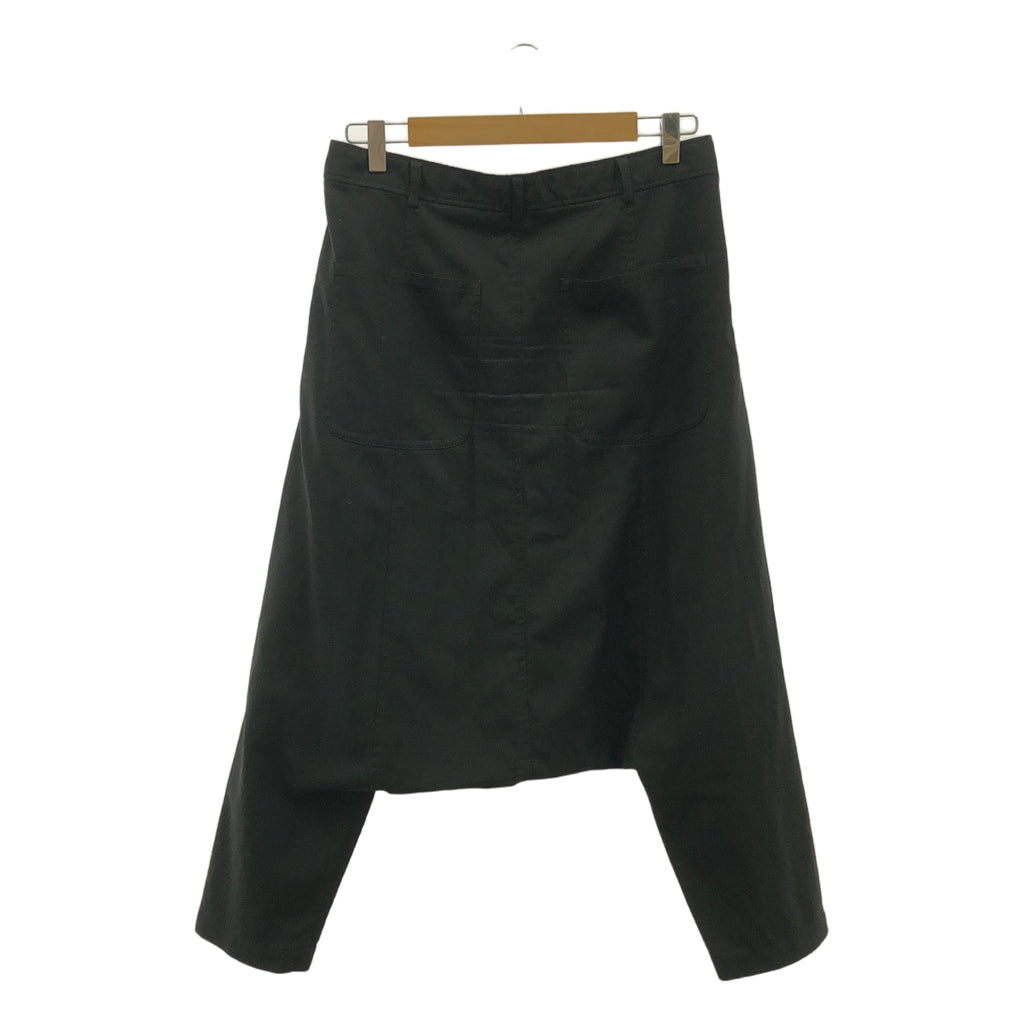 COMME des GARCONS | 2008AW |特殊加工薩魯埃爾褲| S |黑色 |女性的