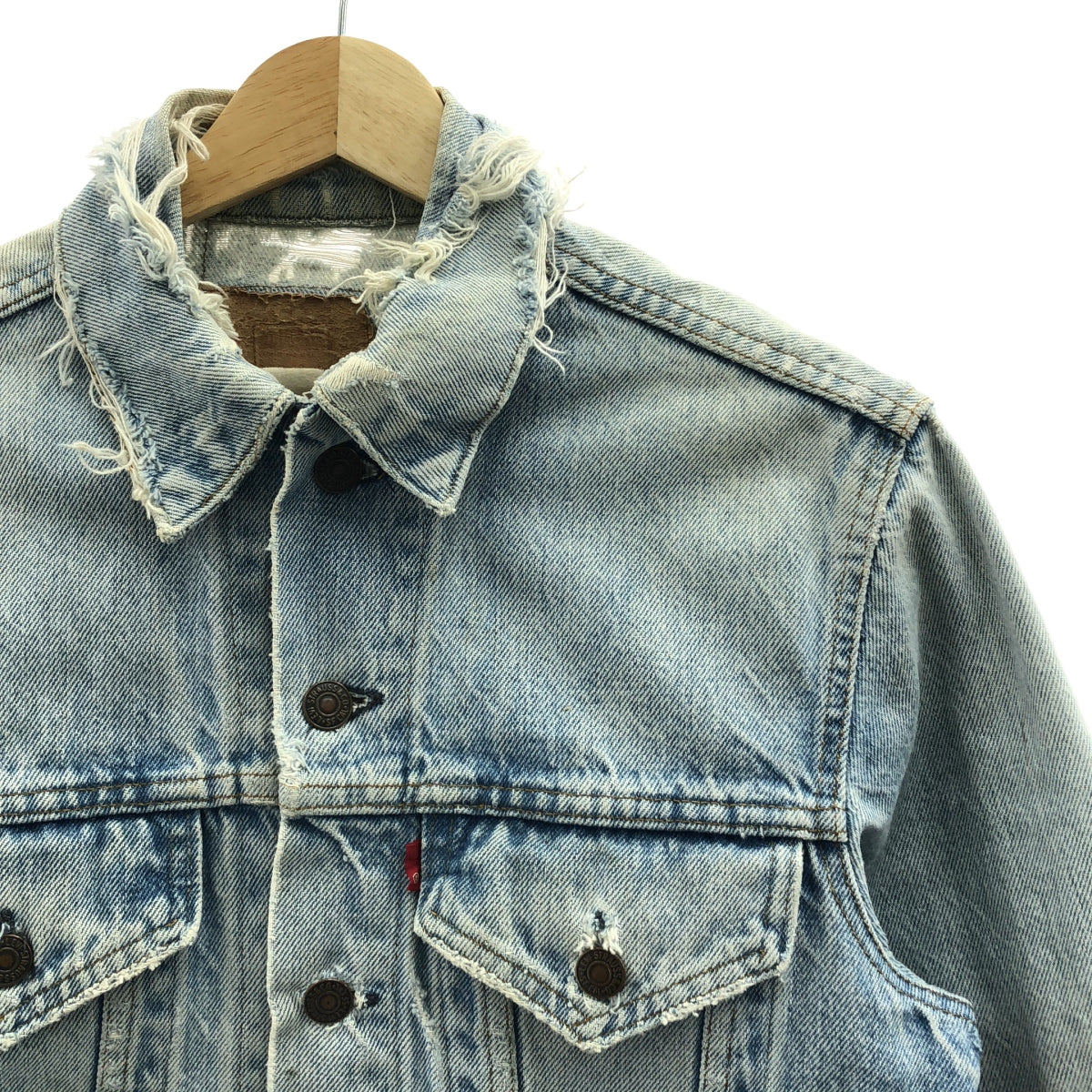 Levi's / リーバイス | 1970s ヴィンテージ 70505 4TH デニム トラッカー ジャケット 刻印52 サークルRタブ | 36 | インディゴ | メンズ