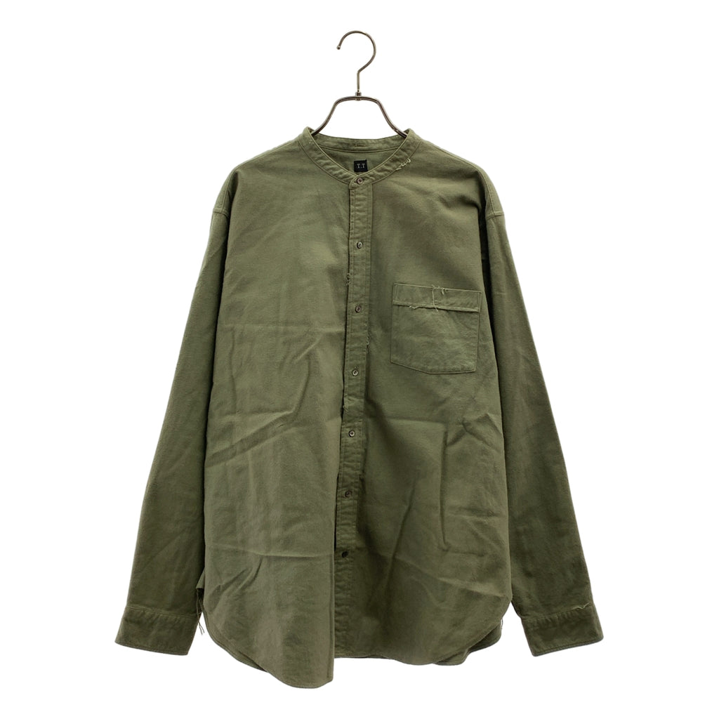 TAIGA TAKAHASHI / タイガタカハシ | Lot.104 Band Collar Shirt / バンドカラー シャツ | 15 | メンズ