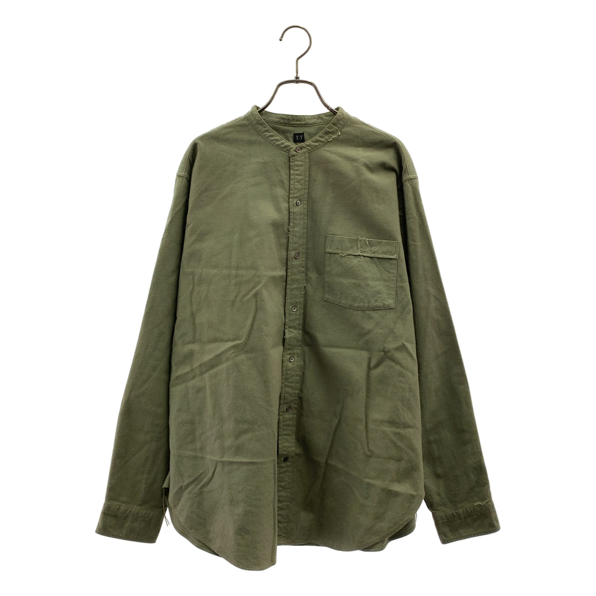 TAIGA TAKAHASHI / タイガタカハシ | Lot.104 Band Collar Shirt / バンドカラー シャツ | 15 | メンズ