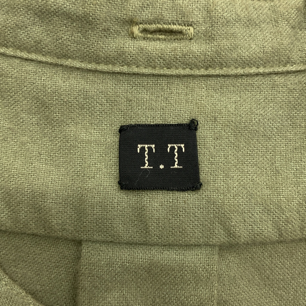 TAIGA TAKAHASHI / タイガタカハシ | Lot.104 Band Collar Shirt / バンドカラー シャツ | 15 | メンズ