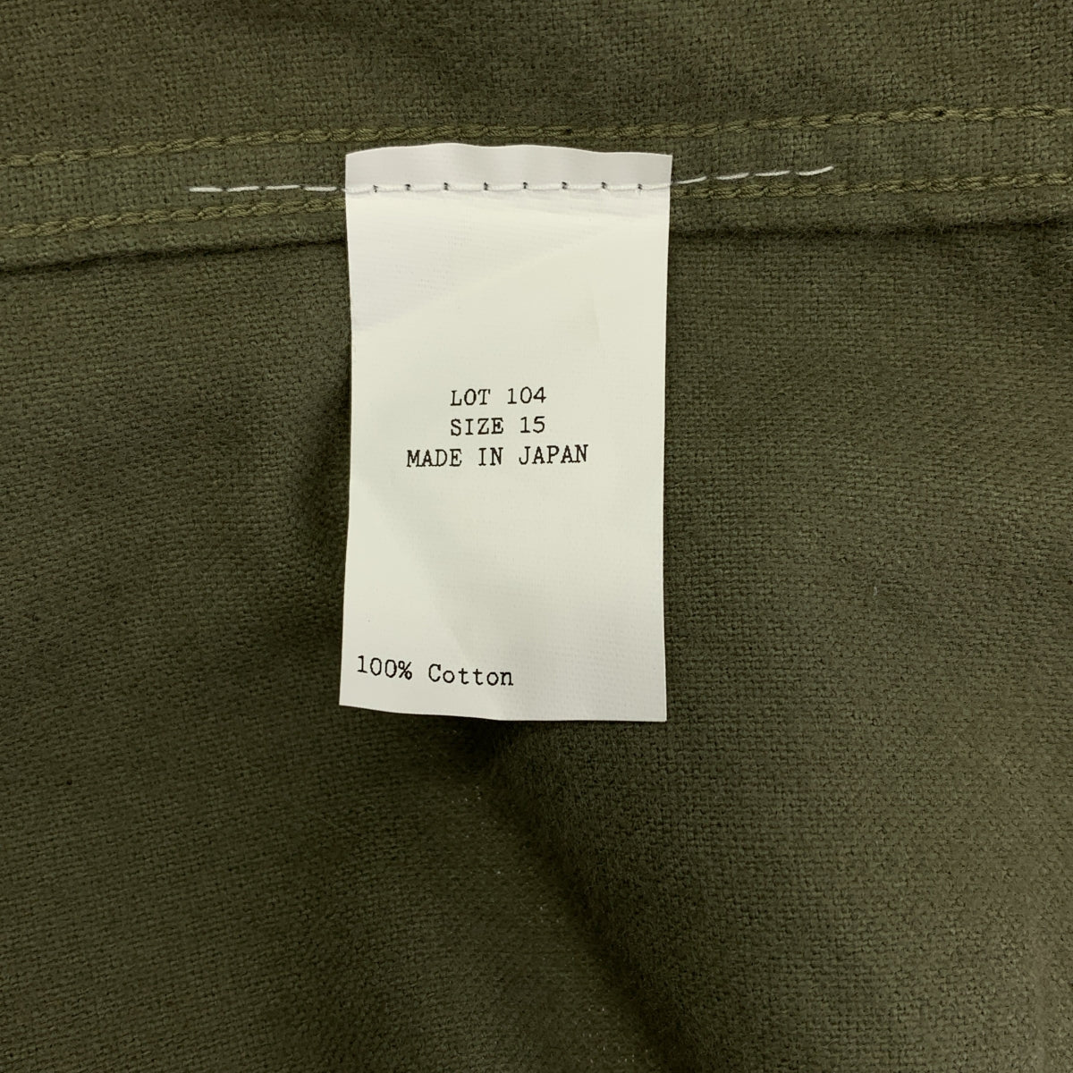 TAIGA TAKAHASHI / タイガタカハシ | Lot.104 Band Collar Shirt / バンドカラー シャツ | 15 | メンズ