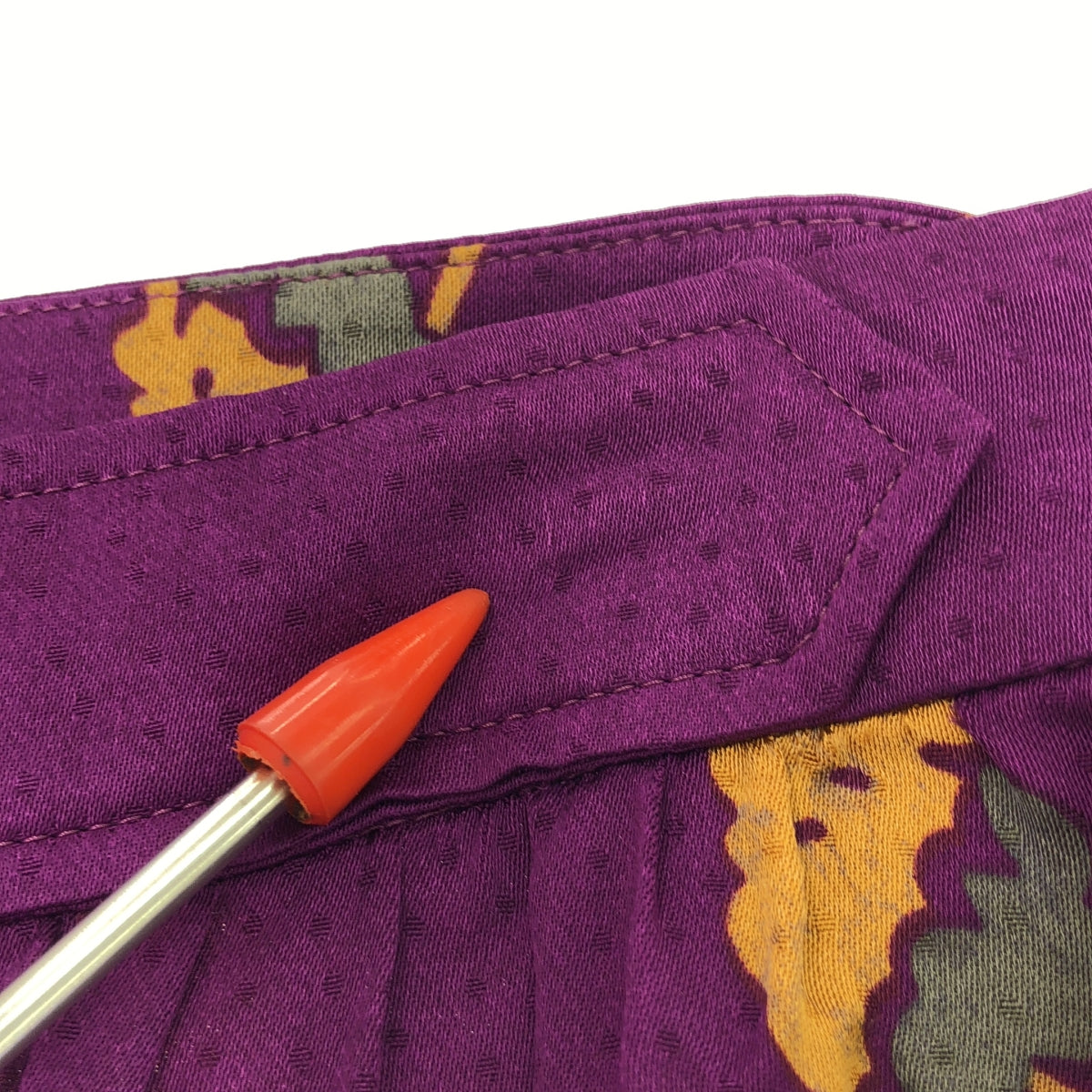 A.P.C. / アーペーセー | レーヨン 総柄 スカート | 34 | パープル系 | レディース