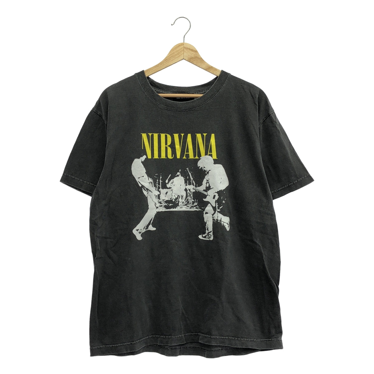 GOOD ROCK SPEED | NIRVANA 復古雙面印花 T 卹 | F |